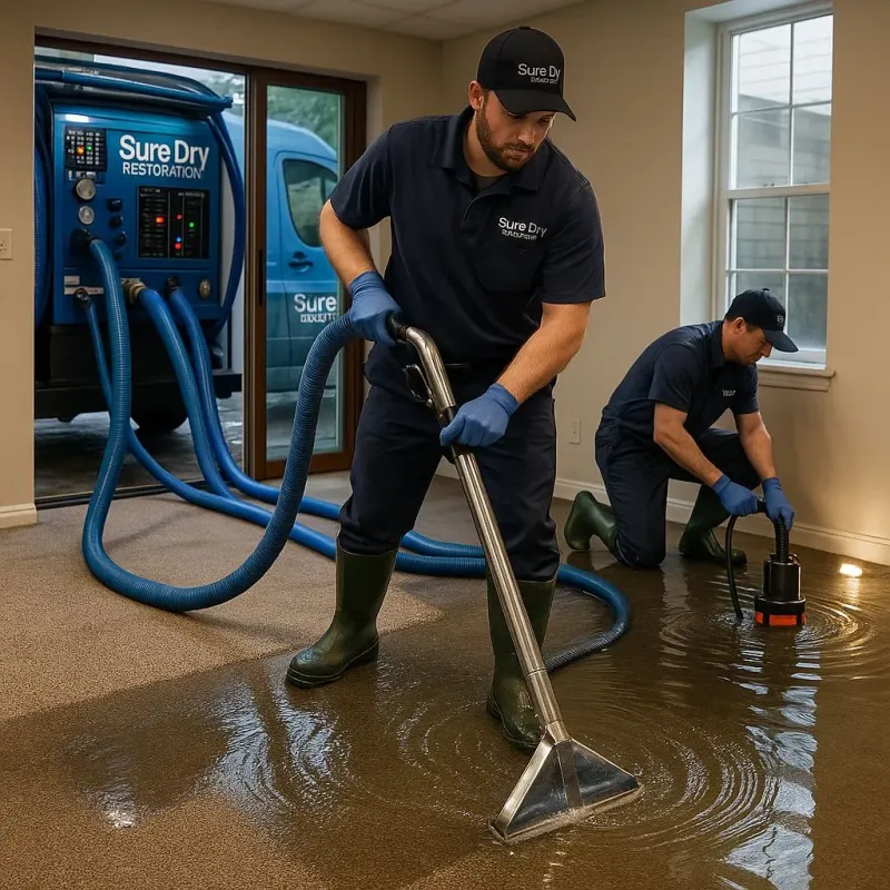 Water Extraction and Removal process in Remerton, GA